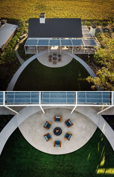 Inside the Chic Winery Where the Owners Got Married