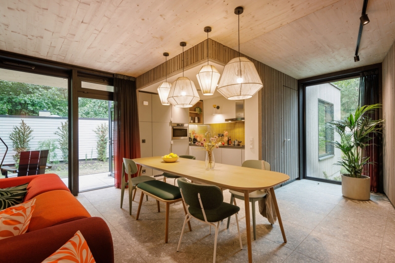Prefab Meets Luxury in This Modular Forest Cottage