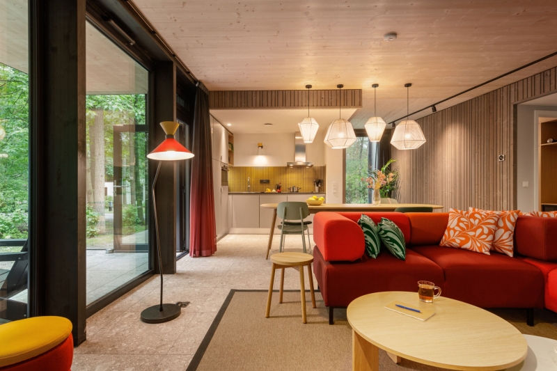 Prefab Meets Luxury in This Modular Forest Cottage