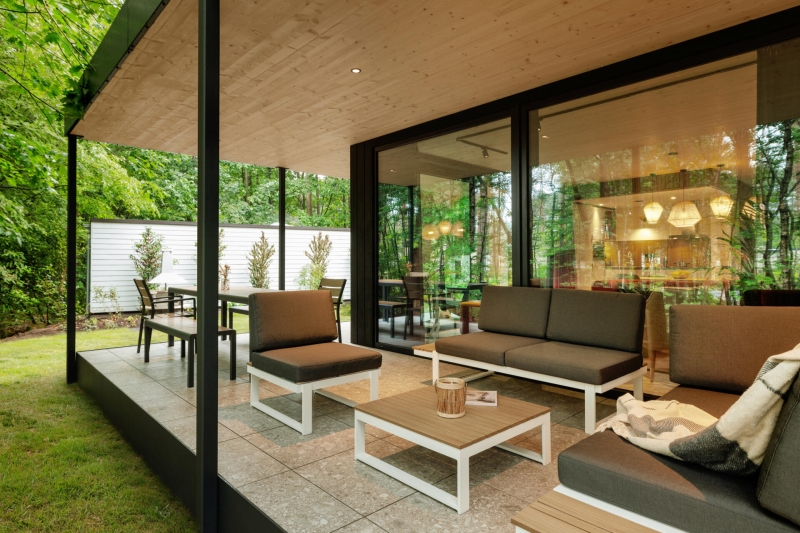 Prefab Meets Luxury in This Modular Forest Cottage