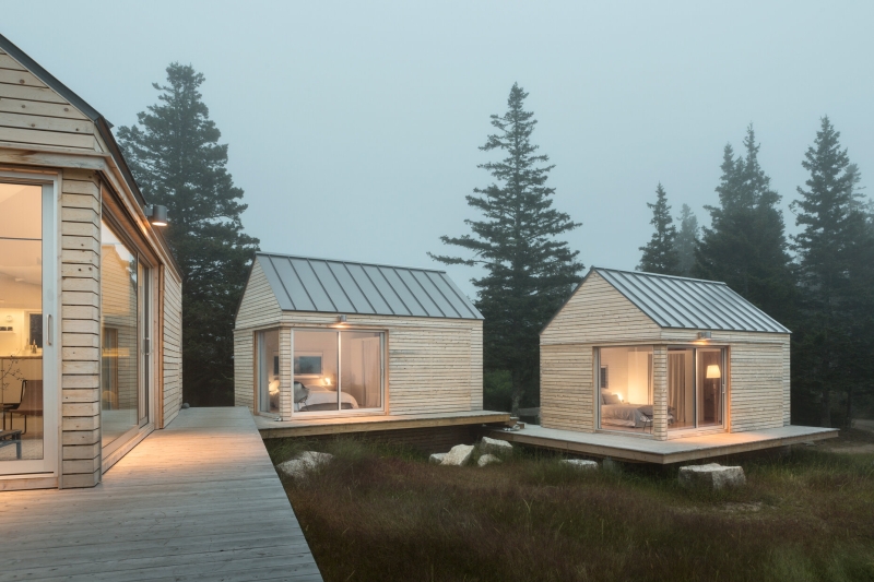 Step Inside These Serene Cabins Designed for a Remote Island