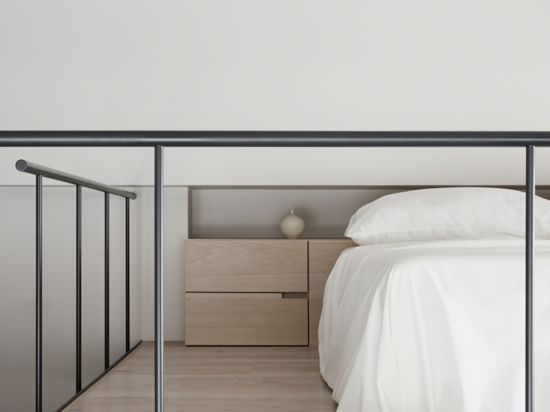 The Clever Loft Bed Setup That Makes This Apartment Feel Huge