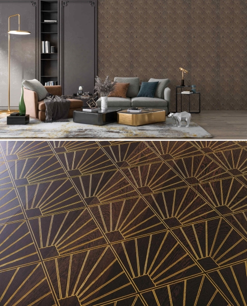 These Designs Turn Wood Walls Into Vertical Art