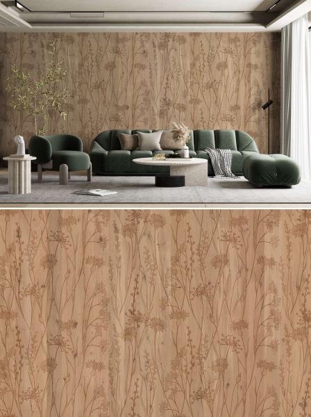 These Designs Turn Wood Walls Into Vertical Art