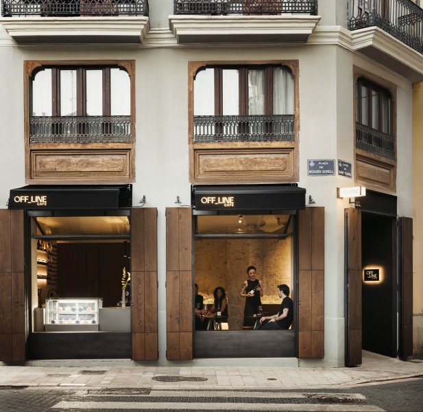 This café is a beautiful place to do nothing