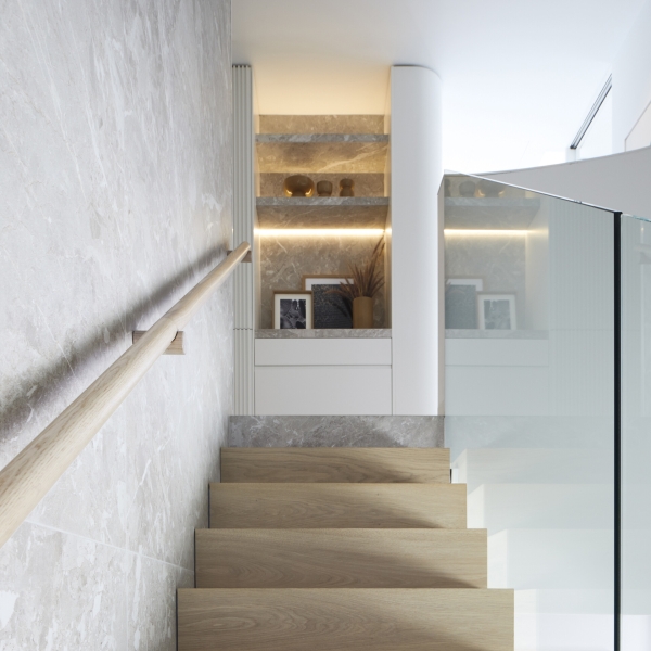 Tucked Behind This Minimalist Home Is a Backyard Oasis