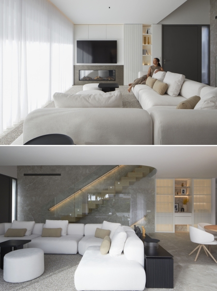 Tucked Behind This Minimalist Home Is a Backyard Oasis
