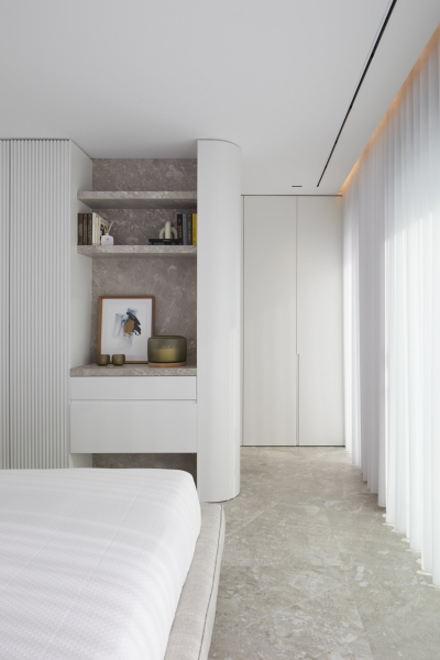 Tucked Behind This Minimalist Home Is a Backyard Oasis
