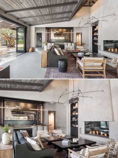 Two Sisters Turned a Barn into an Elegant Wine Room