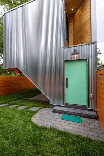 Why This Laneway House Looks Like a Spaceship
