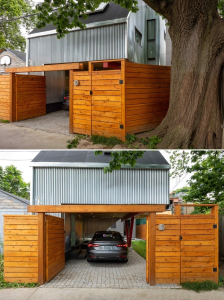 Why This Laneway House Looks Like a Spaceship