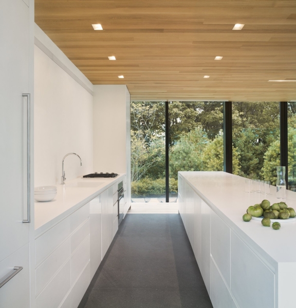A Glass Guest House Blends Effortless Design with Nature