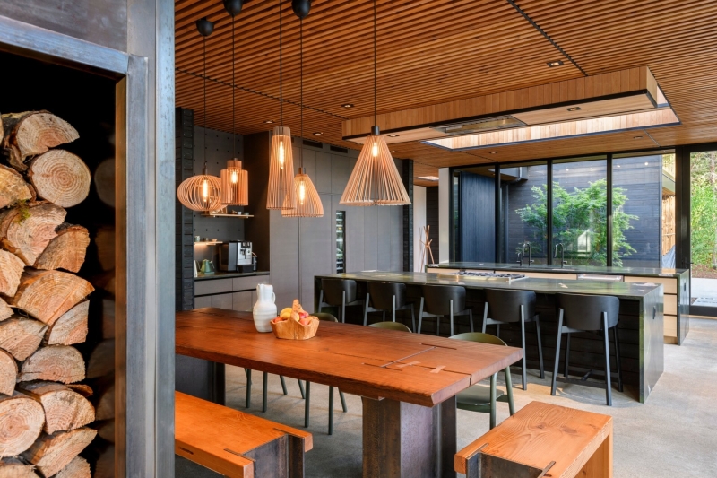 A Look Inside A Home That Feels Like Living in a Forest Sanctuary