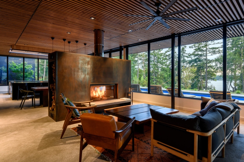 A Look Inside A Home That Feels Like Living in a Forest Sanctuary