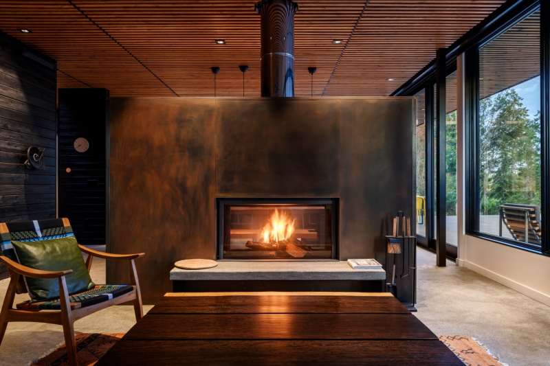 A Look Inside A Home That Feels Like Living in a Forest Sanctuary