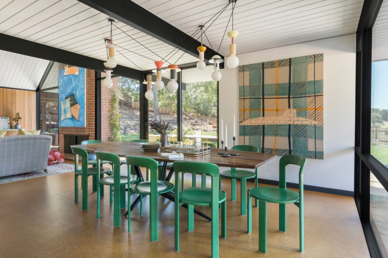 A Mid-Century Modern Home Reimagined for a Family in California