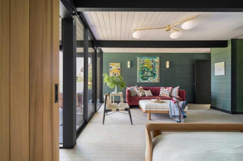 A Mid-Century Modern Home Reimagined for a Family in California