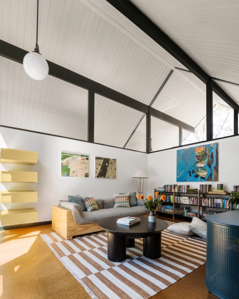 A Mid-Century Modern Home Reimagined for a Family in California