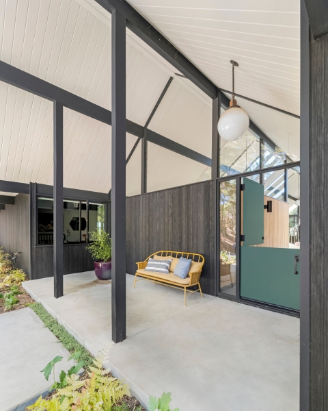 A Mid-Century Modern Home Reimagined for a Family in California