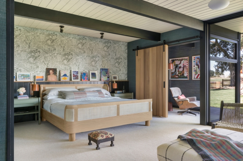 A Mid-Century Modern Home Reimagined for a Family in California