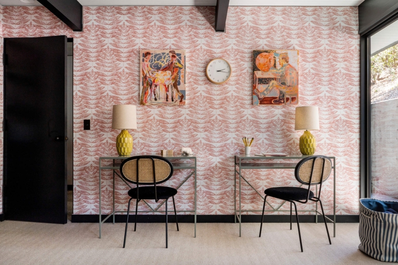 A Mid-Century Modern Home Reimagined for a Family in California