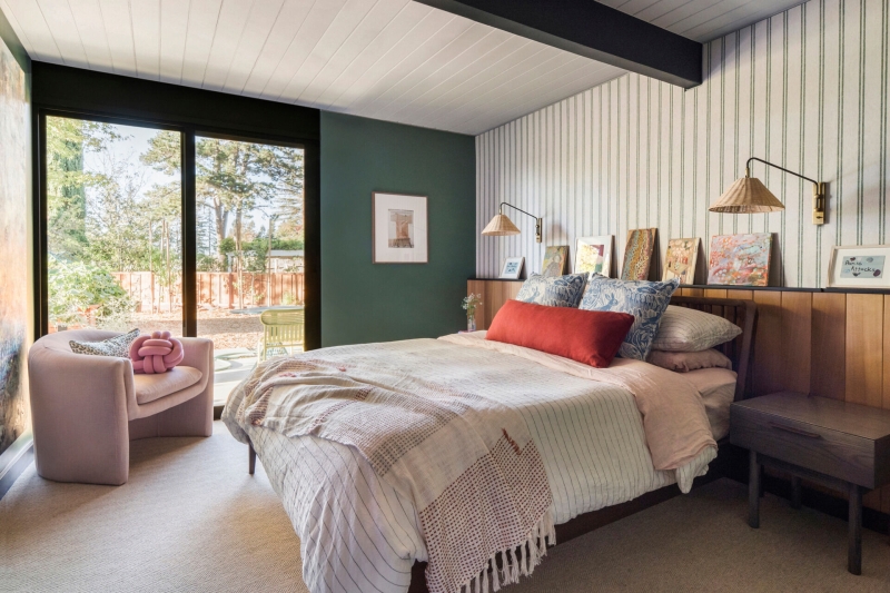 A Mid-Century Modern Home Reimagined for a Family in California
