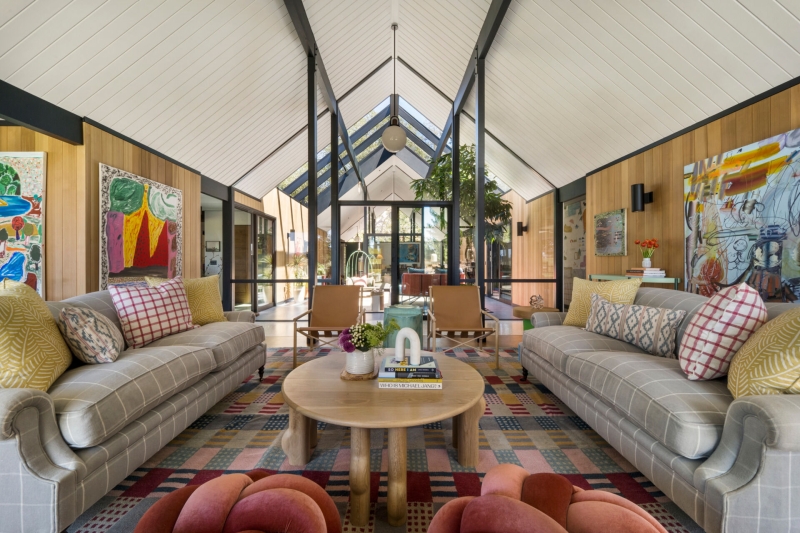 A Mid-Century Modern Home Reimagined for a Family in California