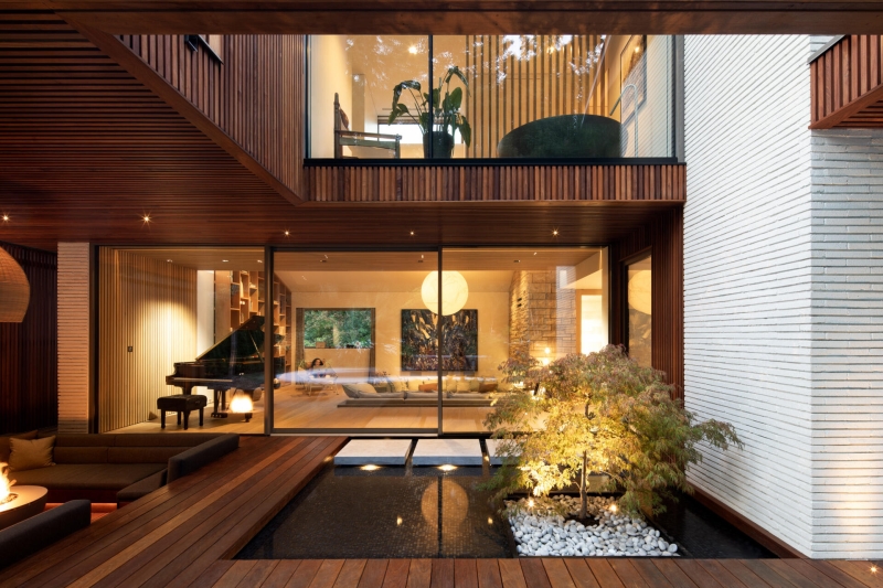 A Mid-Century Modern Home Renovation with Asian and Nordic Influences