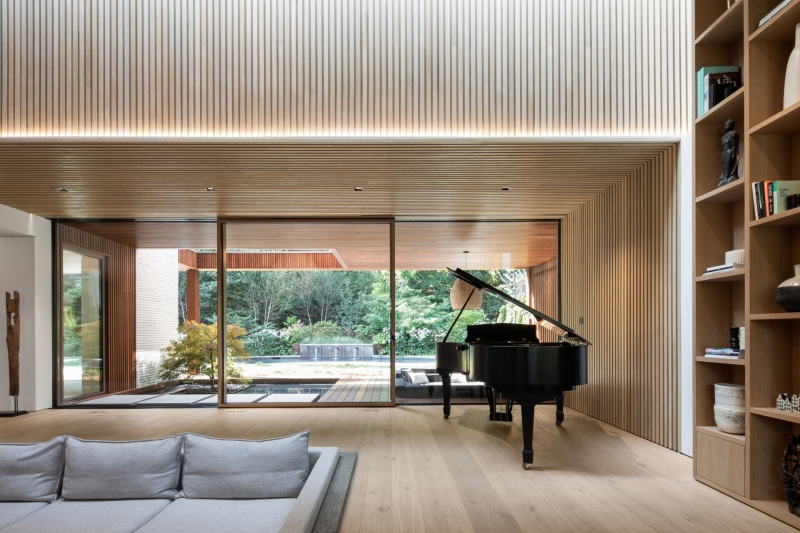 A Mid-Century Modern Home Renovation with Asian and Nordic Influences