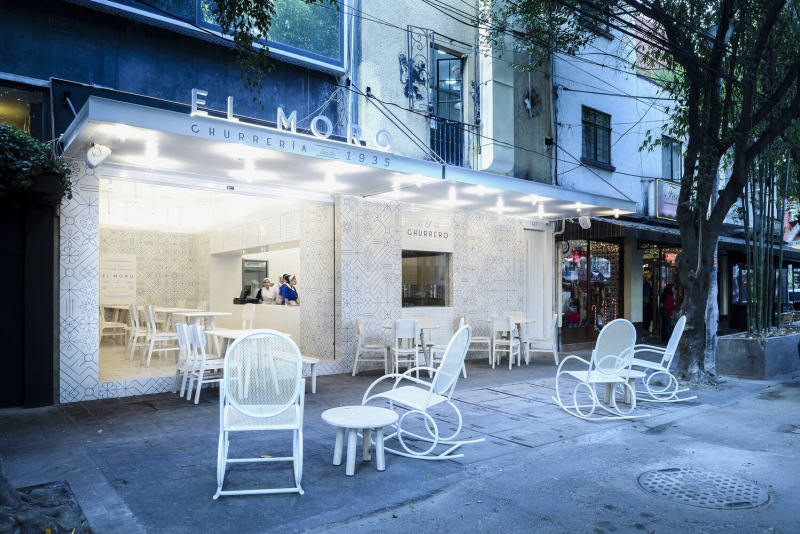 A Minimalist Dessert Cafe Inspired by Sugar and Tradition