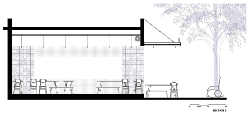A Minimalist Dessert Cafe Inspired by Sugar and Tradition