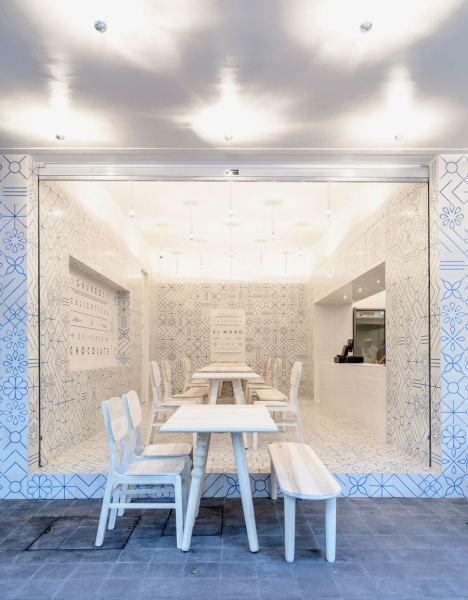 A Minimalist Dessert Cafe Inspired by Sugar and Tradition