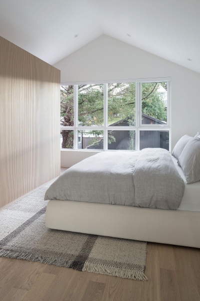 A Scandinavian Cabin Aesthetic Shaped This Striking Urban Home