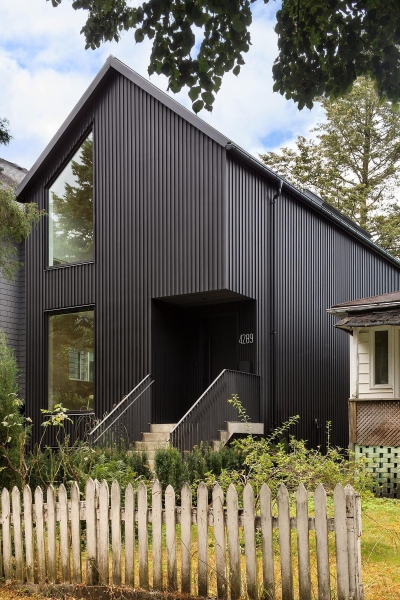 A Scandinavian Cabin Aesthetic Shaped This Striking Urban Home
