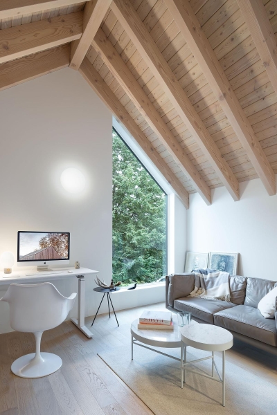 A Scandinavian Cabin Aesthetic Shaped This Striking Urban Home