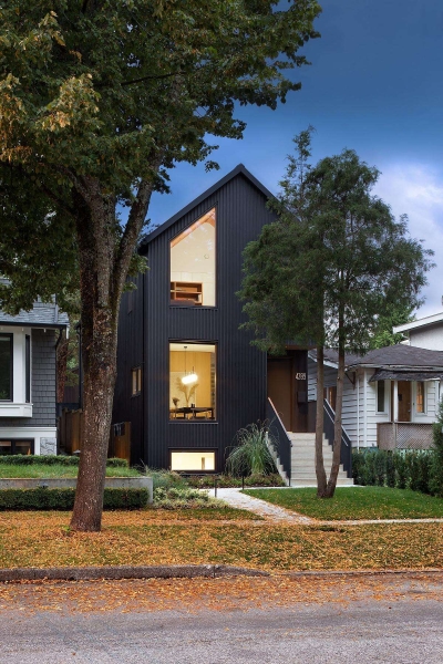 A Scandinavian Cabin Aesthetic Shaped This Striking Urban Home
