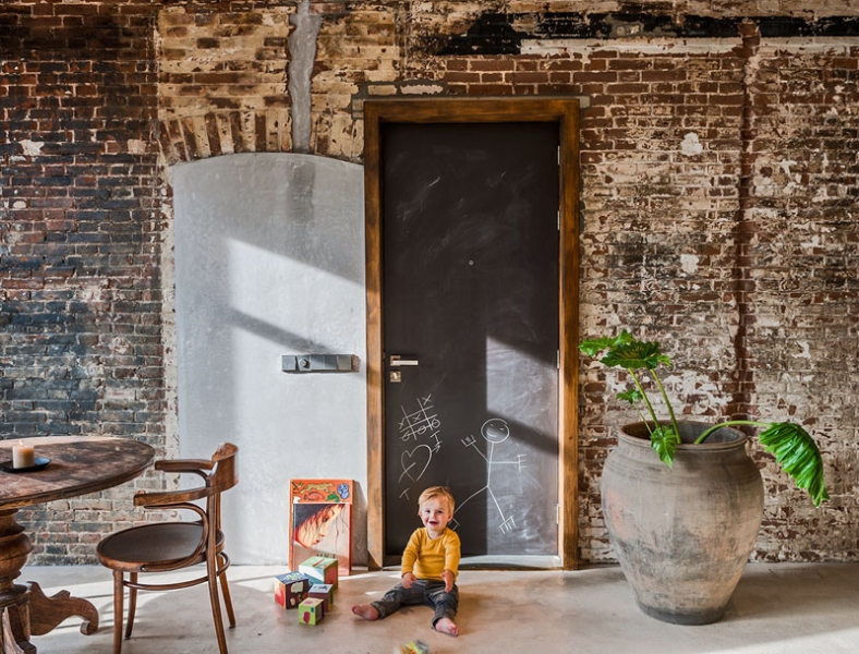 How An Office Space Was Redesigned Into A Warm And Stylish Home