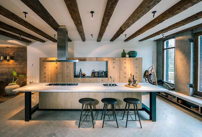 How An Office Space Was Redesigned Into A Warm And Stylish Home