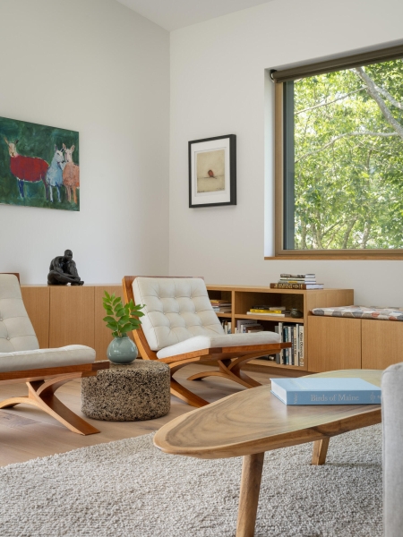 How Rusted Steel Adds Warmth To This Modern Home