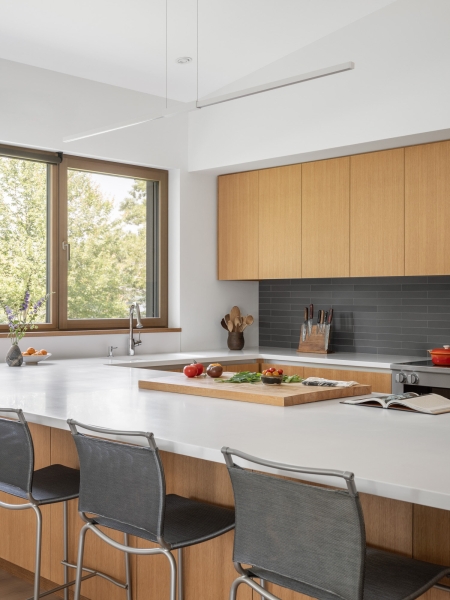 How Rusted Steel Adds Warmth To This Modern Home