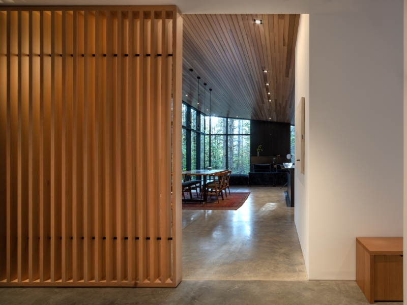 Inside the Forest Home That’s All About Light, Space, and Simplicity