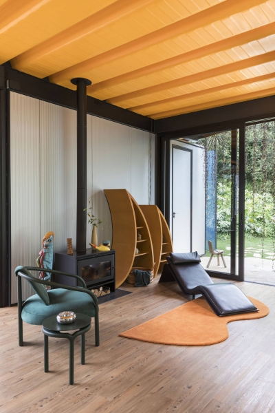 Prefab, But Make It Joyful: Inside a Colorful Modular Escape