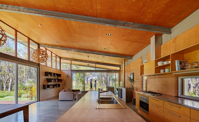 The Clever Design Behind This Modern Forest House
