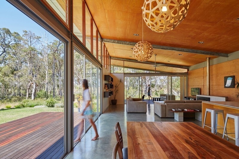 The Clever Design Behind This Modern Forest House