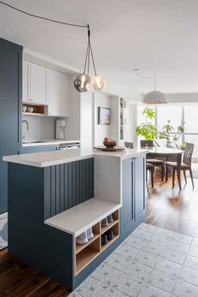 This apartment's moving walls hide a secret bedroom