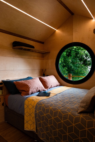 This Elevated Modular Tiny House Is The Woodland Escape You’ve Always Wanted