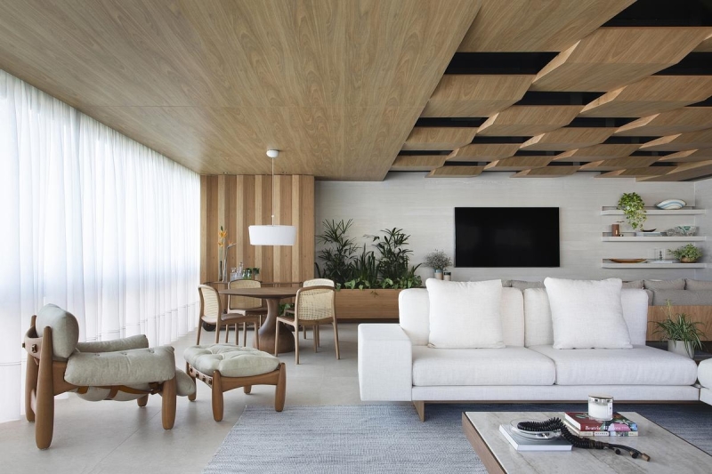 Wood Ceiling Magic: How This Home Created a Stunning Focal Point