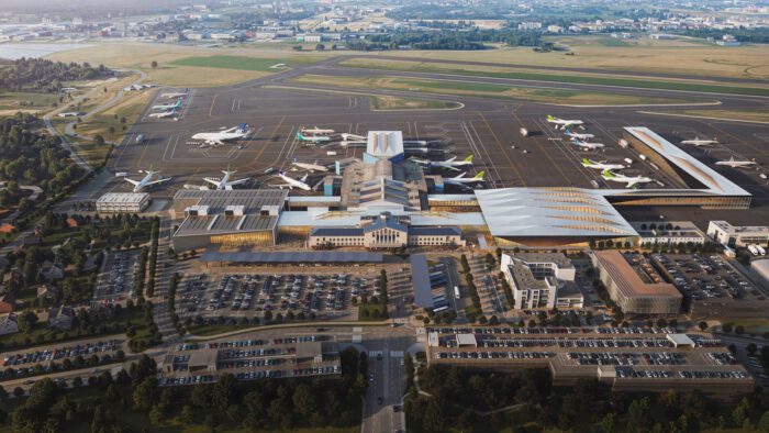 Zaha Hadid Architects Wins Competition to Design New Arrivals Terminal at Vilnius Airport