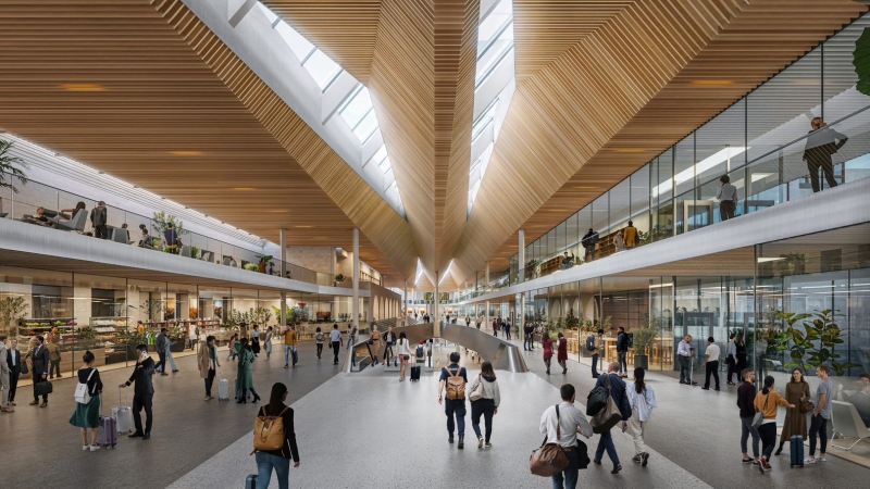 Zaha Hadid Architects Wins Competition to Design New Arrivals Terminal at Vilnius Airport