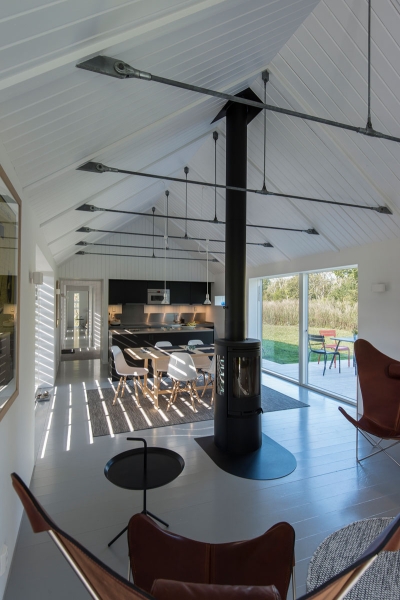 A Barn-Inspired Home Built from Prefabricated Concrete Elements